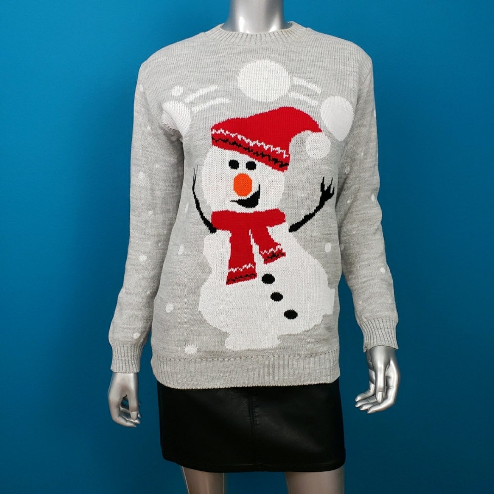 🆕️ ☃️ ASOS Playful Snowman Holiday Sweater // (NWT)
